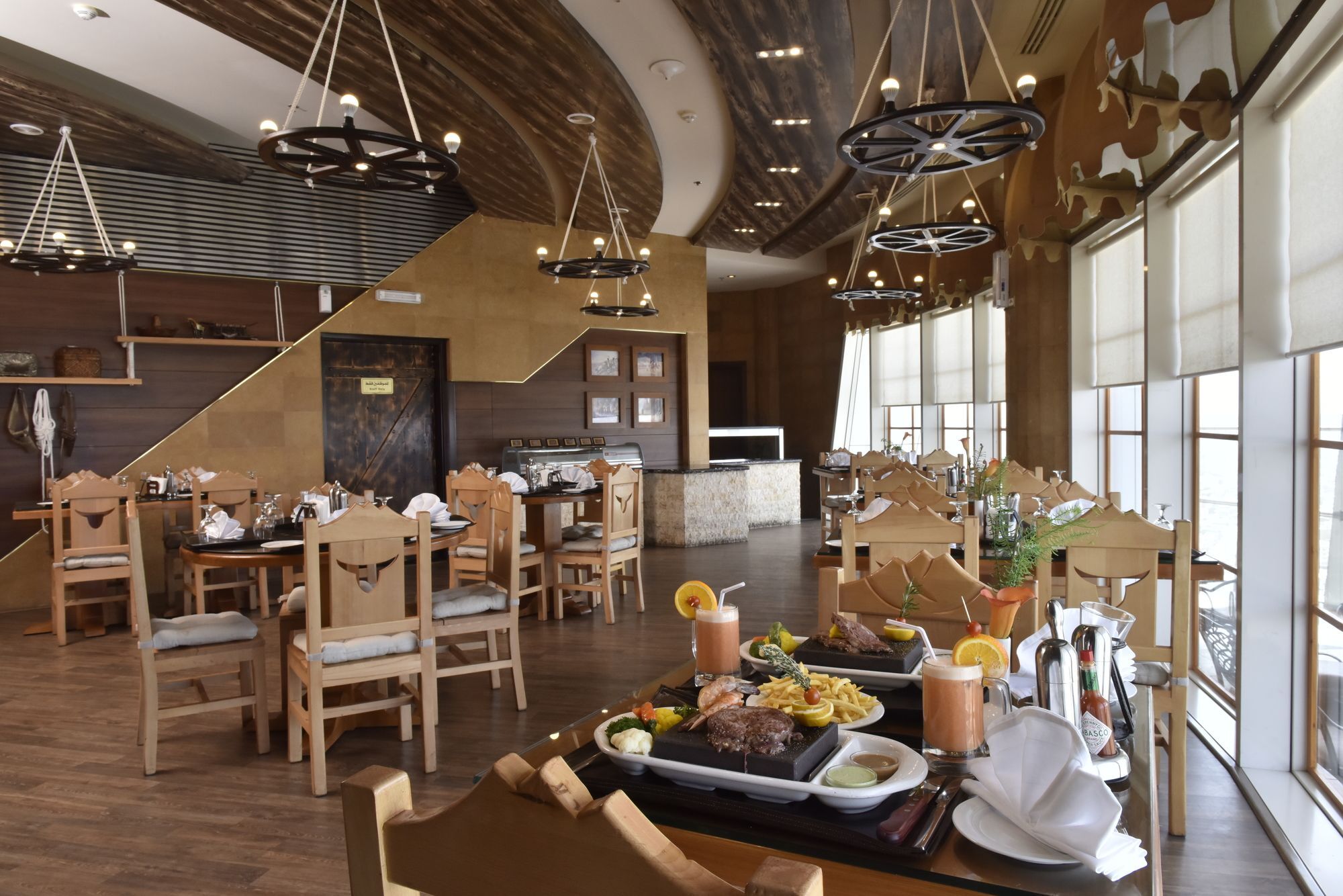 阿瓦利屋国际酒店 塔伊夫 外观 照片 The restaurant